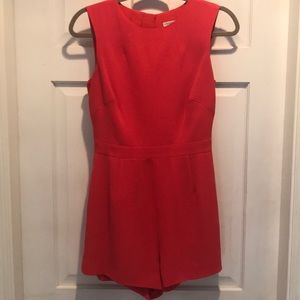 Finders Keepers Cherry Red Silhouette Romper